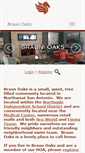 Mobile Screenshot of braunoaks.org